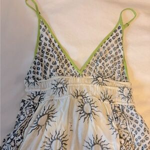 Out from under Jumpsuit with pattern